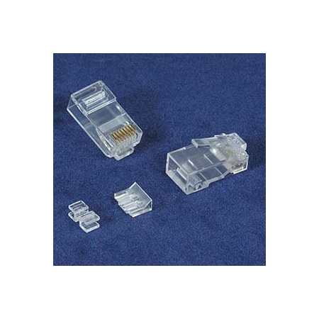 Bestlink Netware RJ45 CAT6A Plug Stranded 50 Micron 3pc type, 100pk 101231